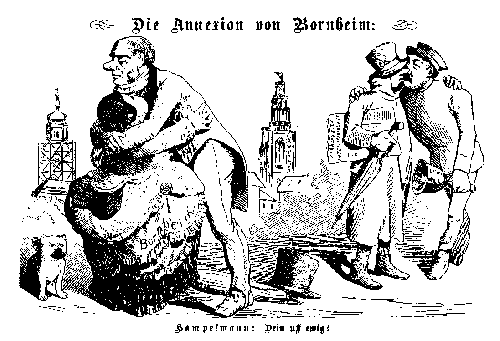 Die Anexion von Bornheim