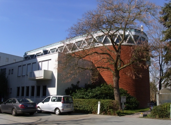 Aussenansicht der Kapelle des Katharinenkrankenhauses