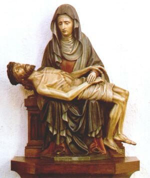 Pieta aus dem Jahre 1908 von Josef Schnitzer