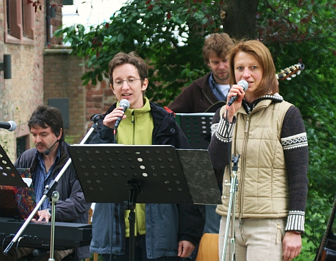 Effata bei Fronleichnam 2008 im Günthersburgpark
