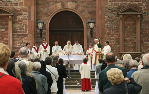 Gottesdienst im Gnthersburgpark