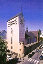 Blick auf die Josefskirche