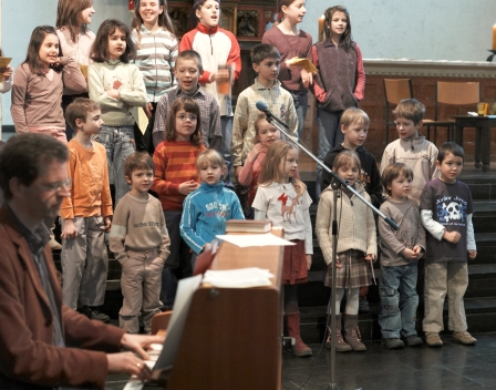 Bild: Der Kinder- und Jugendchor