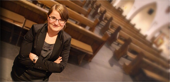 Eveline Matyschok in der Josefskirche