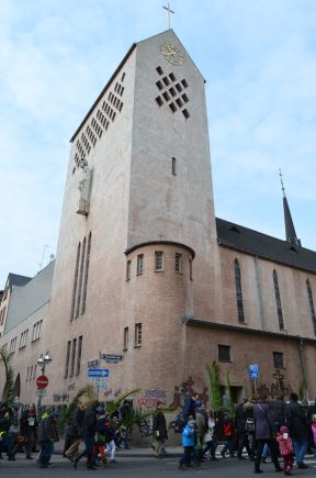 Palmsonntag in St. Josef Frankfurt-Bornheim