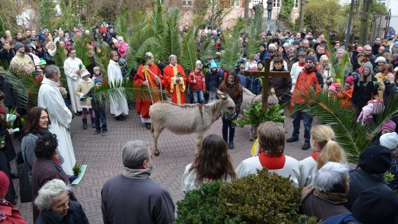 Palmsonntag in St. Josef Frankfurt-Bornheim