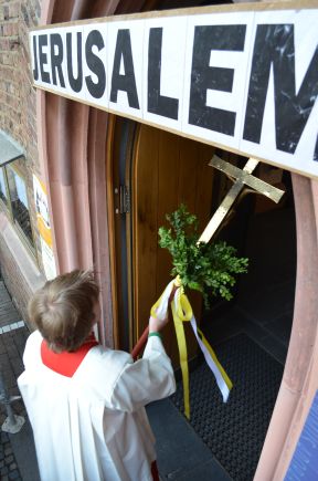 Palmsonntag in St. Josef Frankfurt-Bornheim