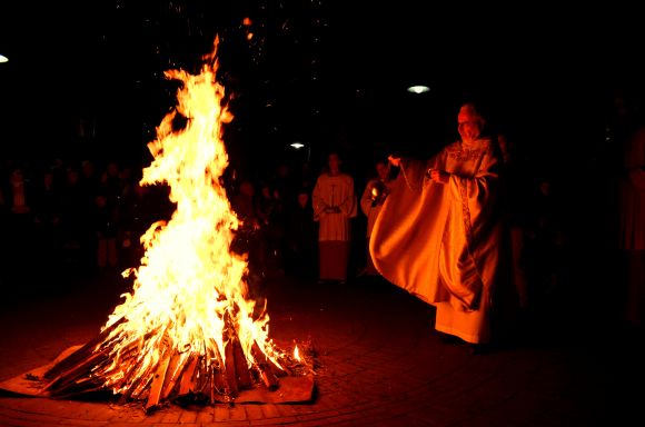 Osternacht in St. Josef Frankfurt-Bornheim