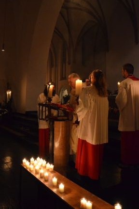 Osternacht in St. Josef Frankfurt-Bornheim