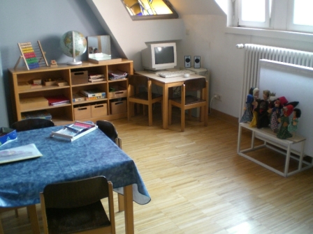Ansicht Blaues Zimmer