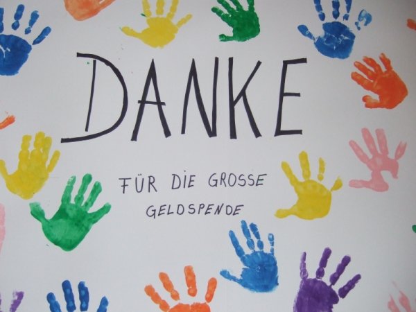 Danke dem Spender