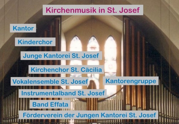 Grafik Kirchenmusik in St. Josef