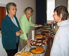 Groe Auswahl an der Kuchentheke