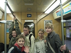 Mit der U-Bahn durch die Stadt