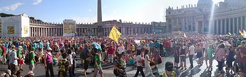 Petersplatz in Rom